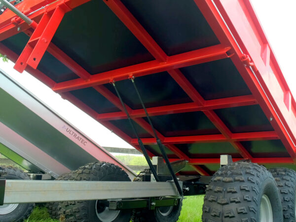 Underside Frame Structure of Trailer